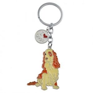 Porte Clé Cocker Spaniel Anglais