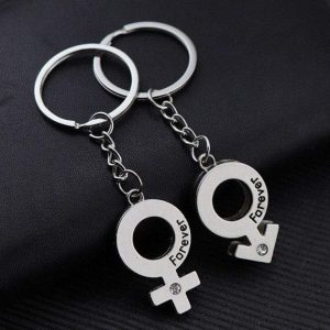 Porte Clé Couple Symbole Homme Et Femme