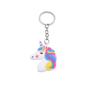 porte clé licorne coeur