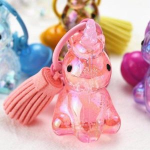 porte-clef licorne en cristal