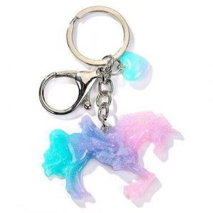 porte-clef licorne résine