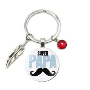 porte clef super papa