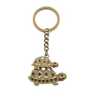 Porte clef tortue avec son bébé