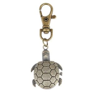 Porte clé tortue montre