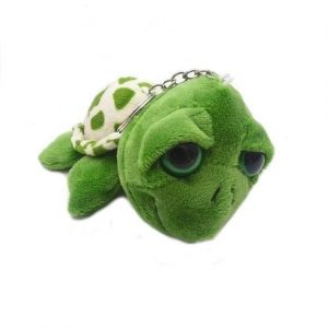 Porte clé tortue peluche